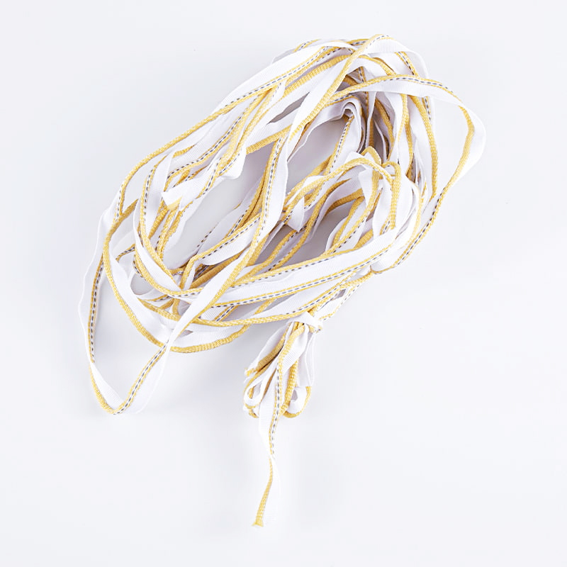 1.0cm Téip Machnamhach poileistir le haghaidh Comhbhrúite Caith Accessories Éadaí Friotaíocht